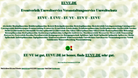 What Euvu.de website looked like in 2021 (2 years ago)