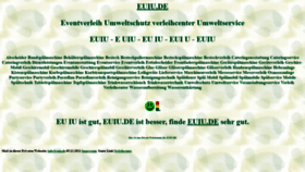What Euiu.de website looked like in 2021 (3 years ago)