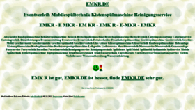 What Emkr.de website looked like in 2021 (2 years ago)