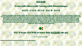 What Egcd.de website looked like in 2021 (2 years ago)