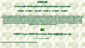 What Emdn.de website looked like in 2021 (2 years ago)