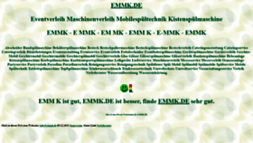 What Emmk.de website looked like in 2021 (2 years ago)