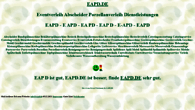 What Eapd.de website looked like in 2021 (2 years ago)