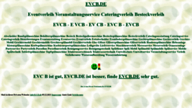 What Evcb.de website looked like in 2021 (2 years ago)