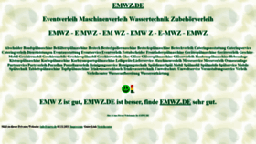 What Emwz.de website looked like in 2021 (2 years ago)