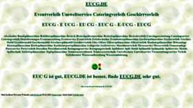 What Eucg.de website looked like in 2021 (2 years ago)
