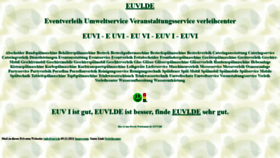 What Euvi.de website looked like in 2021 (2 years ago)