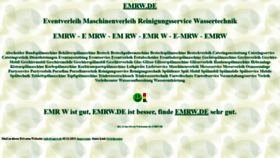 What Emrw.de website looked like in 2021 (4 years ago)