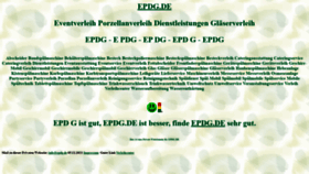What Epdg.de website looked like in 2021 (2 years ago)