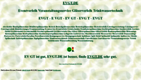 What Evgt.de website looked like in 2021 (3 years ago)