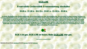 What Egea.de website looked like in 2021 (2 years ago)