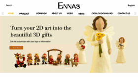 What Ennasgifts.com website looked like in 2021 (2 years ago)