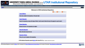 What Eprints.utar.edu.my website looked like in 2021 (2 years ago)