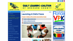 What Elcbrevard.org website looked like in 2021 (2 years ago)