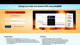What Entrydns.org website looked like in 2021 (4 years ago)