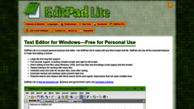 What Editpadlite.com website looked like in 2021 (2 years ago)