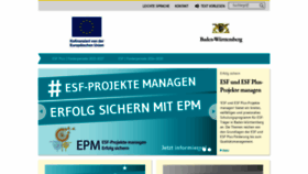 What Esf-bw.de website looked like in 2021 (2 years ago)