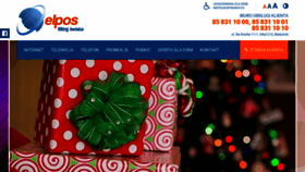 What Elpos.net website looked like in 2021 (4 years ago)