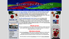 What Everythingquilts.com website looked like in 2021 (2 years ago)