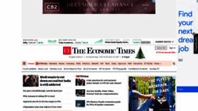 What Economictimes.indiatimes.com website looked like in 2021 (2 years ago)