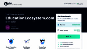 What Educationecosystem.com website looked like in 2021 (2 years ago)