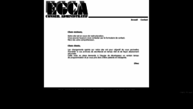 What Egca.fr website looked like in 2022 (2 years ago)
