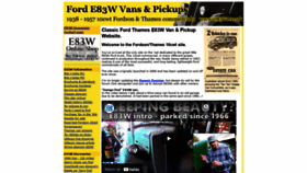 What E83w.co.uk website looked like in 2022 (2 years ago)
