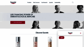 What Eucerin.co.uk website looked like in 2022 (2 years ago)