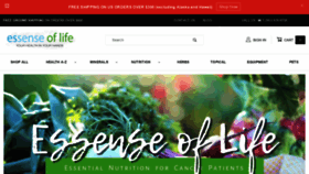 What Essense-of-life.com website looked like in 2022 (2 years ago)