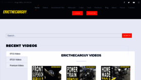 What Ericthecarguy.com website looked like in 2022 (2 years ago)