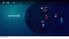 What Estagioonline.com website looked like in 2022 (4 years ago)
