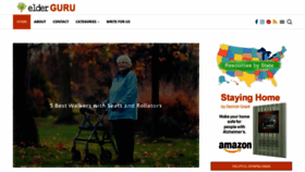 What Elderguru.com website looked like in 2022 (2 years ago)