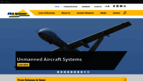 What Elbitsystems.com website looked like in 2022 (2 years ago)