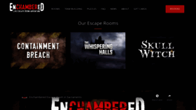 What Enchambered.com website looked like in 2022 (2 years ago)