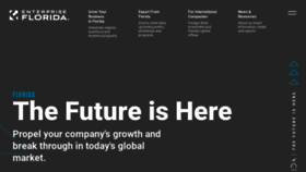 What Enterpriseflorida.com website looked like in 2022 (2 years ago)