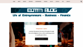 What Eotmblog.com website looked like in 2022 (2 years ago)