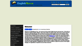 What Englishmaven.org website looked like in 2022 (2 years ago)