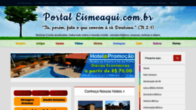 What Eismeaqui.com.br website looked like in 2022 (2 years ago)