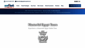 What Egypttoursportal.com website looked like in 2022 (3 years ago)