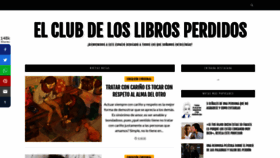 What Elclubdeloslibrosperdidos.org website looked like in 2022 (2 years ago)