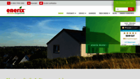 What Enerix.de website looked like in 2022 (2 years ago)