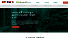 What Edudigital.pt website looked like in 2022 (2 years ago)