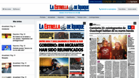 What Estrellaiquique.cl website looked like in 2022 (4 years ago)