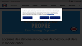 What Essofuelfinder.fr website looked like in 2022 (2 years ago)