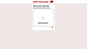 What Expedia-aarp.com website looked like in 2022 (2 years ago)