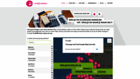 What Eerlijkwinkelen.nl website looked like in 2022 (3 years ago)