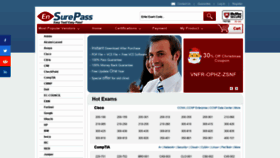 What Ensurepass.com website looked like in 2022 (2 years ago)