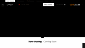What Eventcinemas.co.nz website looked like in 2022 (2 years ago)