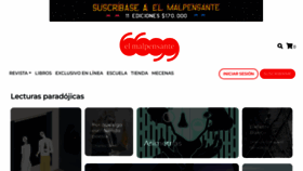 What Elmalpensante.com website looked like in 2022 (2 years ago)