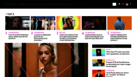 What Elle.mx website looked like in 2022 (2 years ago)